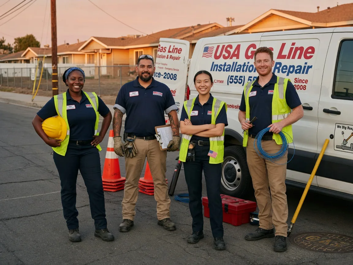 Gas Line Installation company in Philipp, MS